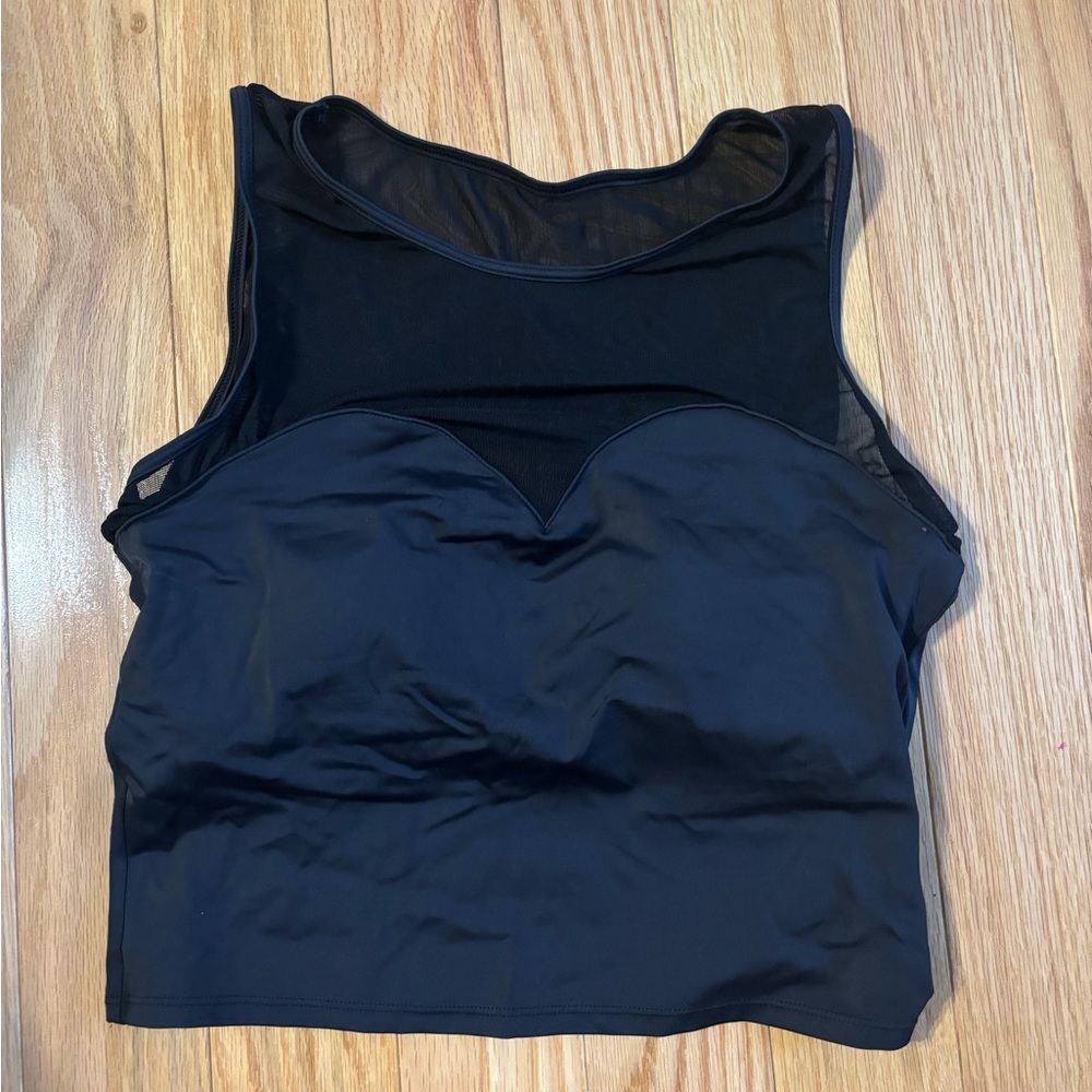 Kortni Jeane Swim Top Mesh size large